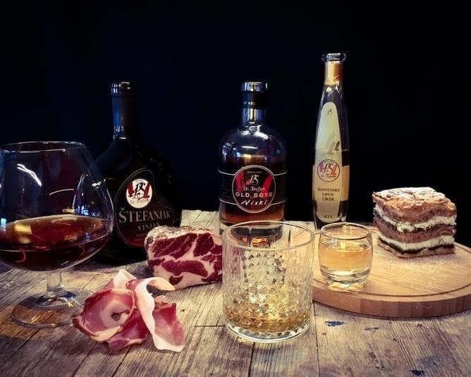 Stefan's wine cellar and distillery St. Stefan